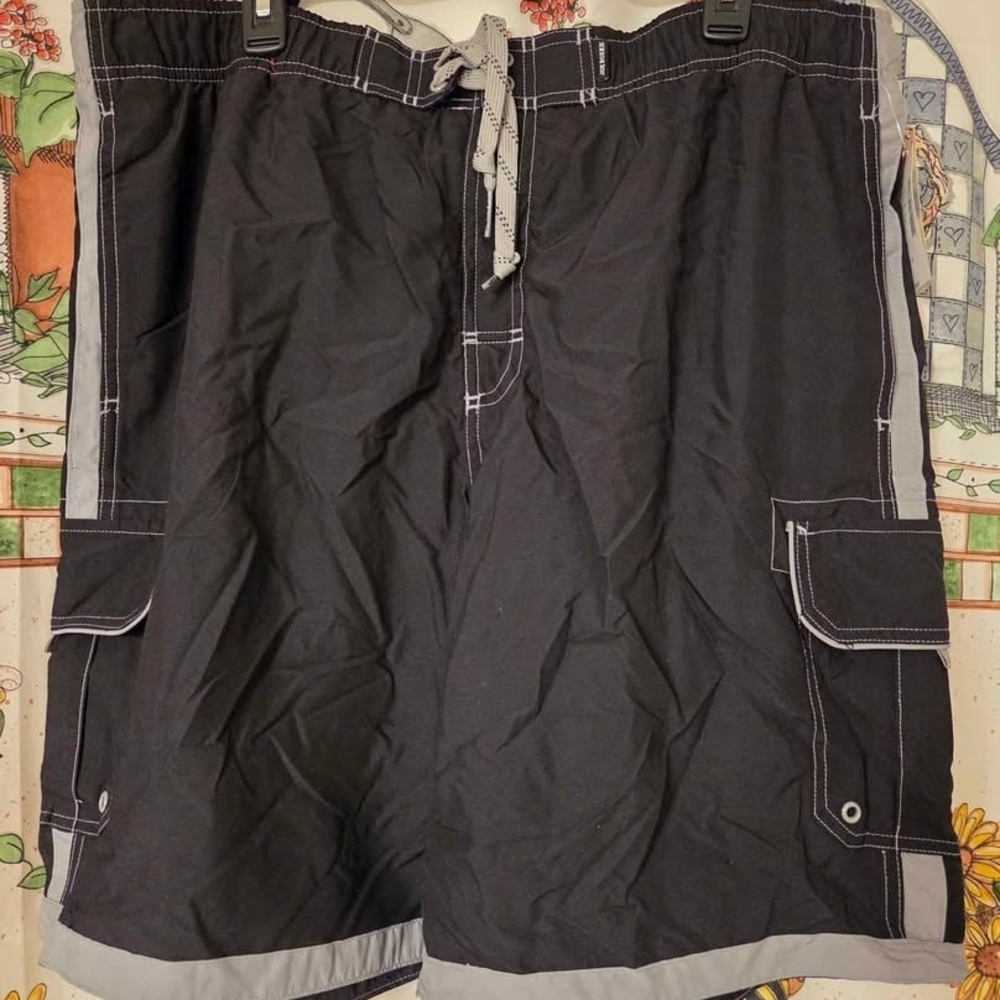 Joe Boxer Black and Gray Shorts